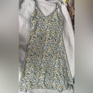 Forever 21 blue floral dress